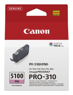 Canon PFI-5100 PM blækpatron 1 stk Original Foto magenta