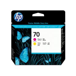 HP 70 DesignJet-skrivehoved, magenta/gul