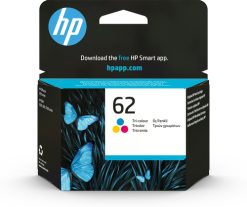 HP Original 62-blækpatron, trefarvet