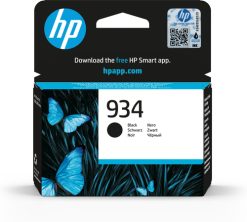 HP Original 934-blækpatron, sort