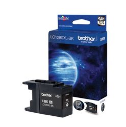 Brother LC1280XLBK blækpatron 1 stk Original Sort