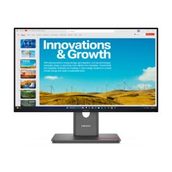 Lenovo ThinkVision P24QD-40 LED display 60,5 cm (23.8") 2560 x 1440 pixel Quad HD LCD Sort