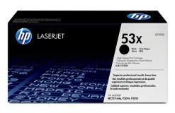 HP 53X tonerpatron 1 stk Original Sort