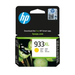 HP Original 933XL-blækpatron med høj kapacitet, gul