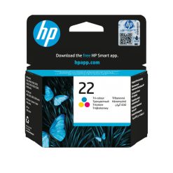 HP Original 22-blækpatron, trefarvet