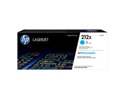 HP Original 212X LaserJet-tonerpatron med høj kapacitet, cyan