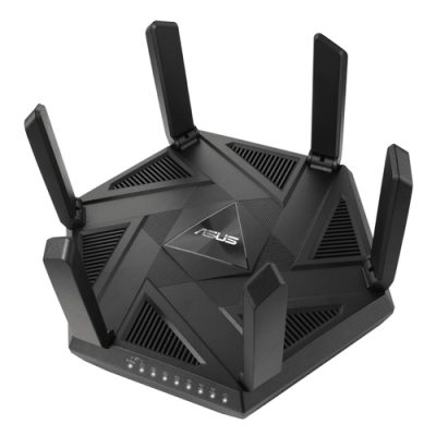 ASUS RT-AXE7800 trådløs router Tri-band (2,4 GHz/5 GHz/6 GHz) Sort