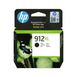 HP 912XL Original Ink-blækpatron med høj kapacitet, sort