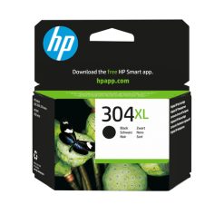HP Original 304XL-blækpatron, sort