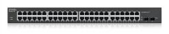 Zyxel GS1900-48HPv2 Administreret L2 Gigabit Ethernet (10/100/1000) Strøm over Ethernet (PoE) Sort