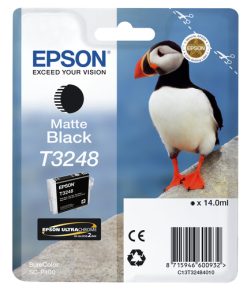 Epson T3248 blækpatron 1 stk Original Mat sort