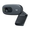 Logitech 960-001063 webcam 3 MP 1280 x 720 pixel USB Grå, Mørkegrå