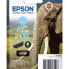 Epson Elephant C13T24354022 blækpatron 1 stk Original Højt (XL) udbytte Lys cyan