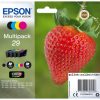 Epson Strawberry C13T29864022 blækpatron 1 stk Original Sort, Blå, Magenta, Gul