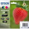 Epson Strawberry C13T29964022 blækpatron 1 stk Original Sort, Blå, Magenta, Gul