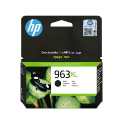 HP 963XL Original Ink-blækpatron med høj kapacitet, sort