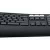 Logitech 920-008221 tastatur Mus inkluderet Universel RF trådløs + Bluetooth QWERTZ Tysk Sort