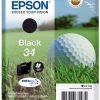 Epson Golf ball C13T34614010 blækpatron 1 stk Original Standard udbytte Sort