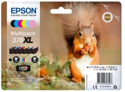 Epson Squirrel 378XL blækpatron 1 stk Original Højt (XL) udbytte Sort, Blå, Lys cyan, Magenta, Lys magenta, Gul