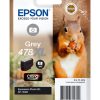 Epson Squirrel 478XL blækpatron 1 stk Original Højt (XL) udbytte Grå