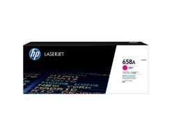 HP Original 658A LaserJet-tonerpatron, magenta