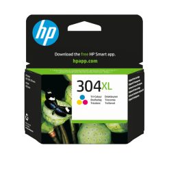 HP Original 304XL-blækpatron, trefarvet