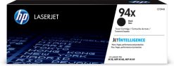 HP 94X Original LaserJet-tonerpatron med høj kapacitet, sort
