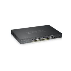 Zyxel GS1920-24HPV2 Administreret Gigabit Ethernet (10/100/1000) Strøm over Ethernet (PoE) Sort