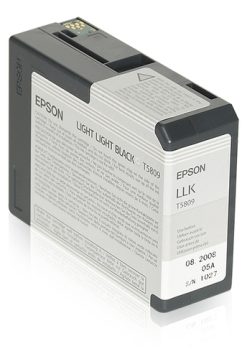 Epson T580900 blækpatron 1 stk Original Lys - lys sort