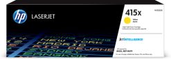 HP 415X Original LaserJet-tonerpatron med høj kapacitet, gul