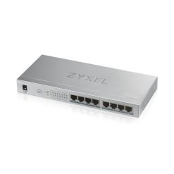 Zyxel GS1008HP Ikke administreret Gigabit Ethernet (10/100/1000) Strøm over Ethernet (PoE) Grå