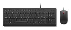 Lenovo 4X31R64446 tastatur Mus inkluderet Universel USB Nordisk Sort