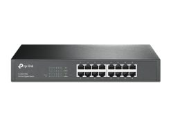 TP-Link TL-SG1016D netværksswitch Ikke administreret L2 Gigabit Ethernet (10/100/1000) Sort