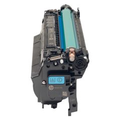 HP Original 655A LaserJet-tonerpatron, cyan