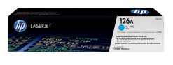HP Original 126A LaserJet-tonerpatron, cyan