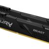 Kingston Technology FURY Beast 16GB 3600MT/s DDR4 CL17 DIMM (Sæt med 2) Black