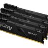 Kingston Technology FURY Beast 128GB 3200MT/s DDR4 CL16 DIMM (Sæt med 4) Black