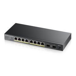 Zyxel GS1100-10HP v2 Ikke administreret Gigabit Ethernet (10/100/1000) Strøm over Ethernet (PoE) Sort