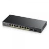 Zyxel GS1900-8HP v3 PoE Administreret L2 Gigabit Ethernet (10/100/1000) Strøm over Ethernet (PoE) Sort