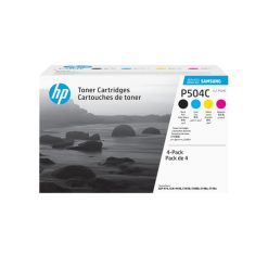 Samsung CLT-P504C Original-tonerpatron, 4-pak, cyan/magenta/gul/sort