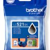 Brother LC521BK blækpatron 1 stk Original Sort