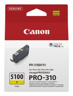 Canon PFI-5100 Y blækpatron 1 stk Original Gul