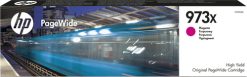 HP Original 973X PageWide-patron med høj kapacitet, magenta