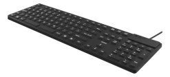 Deltaco TB-501 tastatur Universel USB + PS/2 Sort