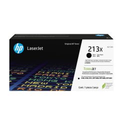 HP 213X original LaserJet-tonerpatron med høj kapacitet, sort