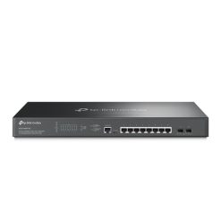 TP-Link Omada SG3210XHP-M2 Administreret L2+ 2.5G Ethernet (100/1000/2500) Strøm over Ethernet (PoE) 1U Sort