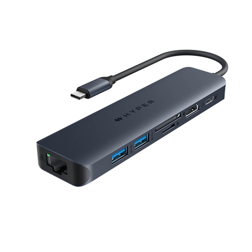 Targus HD4003GL interface hub USB Type-C 10000 Mbit/s Blå