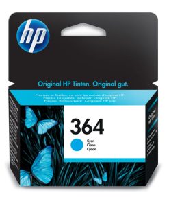 HP Original 364-blækpatron, cyan