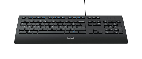 Logitech K280E Pro f/ Business tastatur Kontor USB QWERTY US International Sort