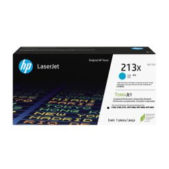 HP 213X original LaserJet-tonerpatron, cyan med høj kapacitet